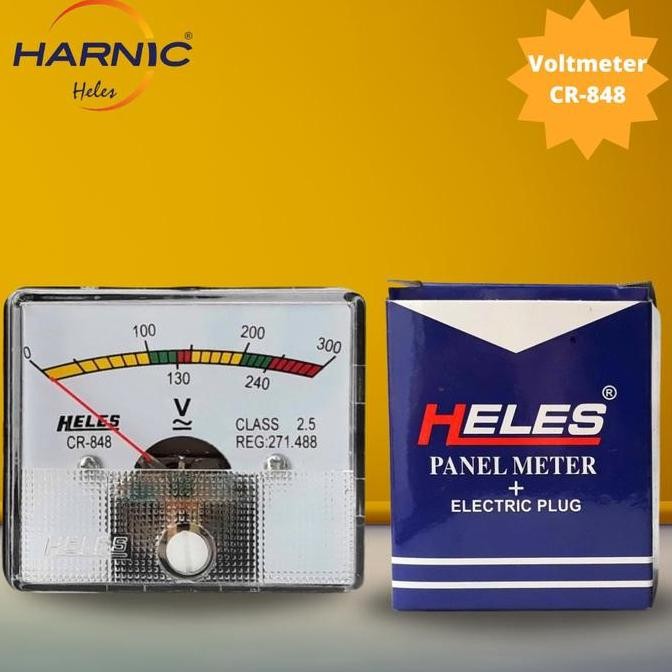 Voltmeter Colok Heles Cr 848 Terbaru