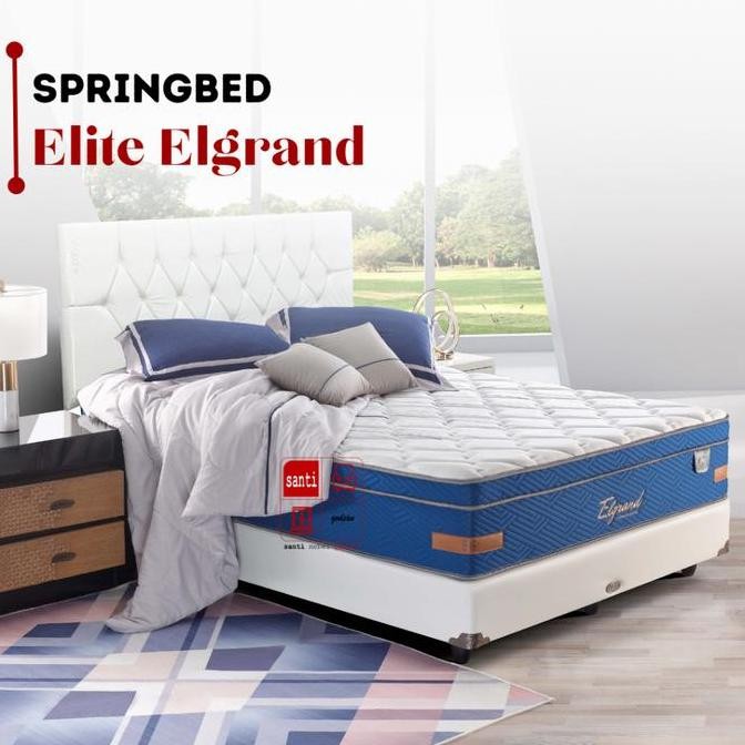 Springbed Elite Elgrand Plushtop 160 X 200 Full Set