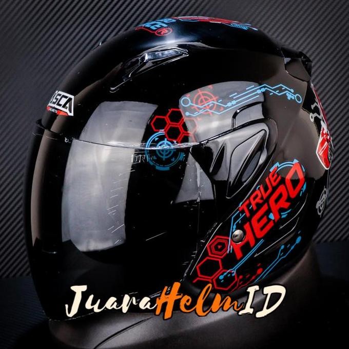 TERMURAH - ASCA HELM ANAK / CARTOON ROBO FORCE #1 / MODEL GM FIGHTER KIDS