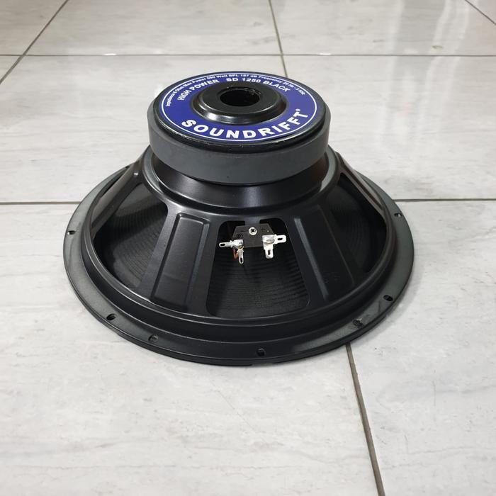 SPEAKER WOOFER KOMPONEN SOUNDRIFFT SD 1250 12in 12 inch 500 WATT 12inch FULL RANGE