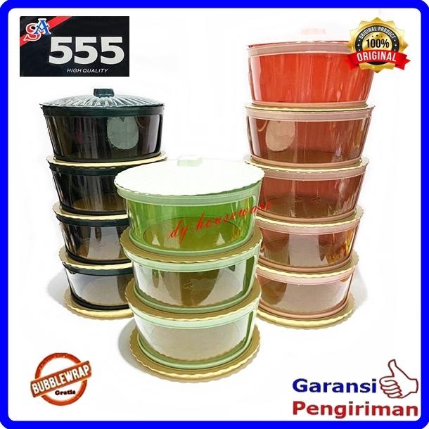 Rak Piring Susun Tudung Saji Susun 5 Plastik ABS Warna Susun 4 Susun 3 Pintu Geser