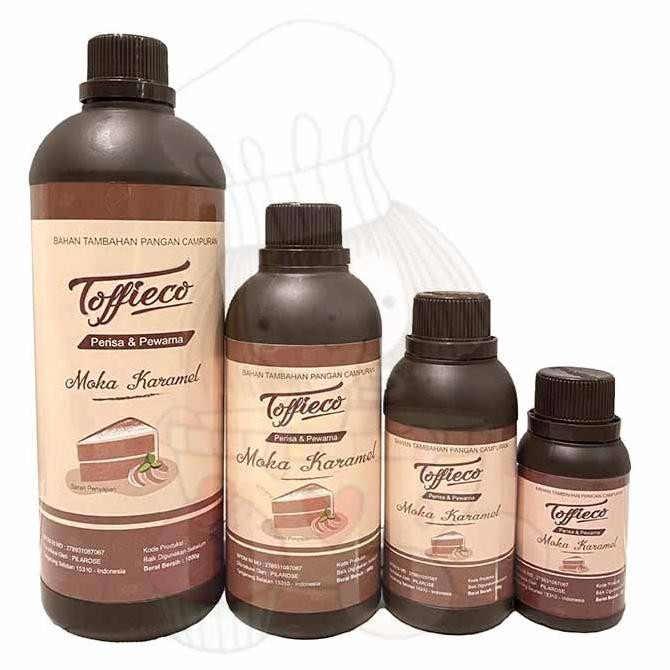 

Toffieco Pasta Perisa Pewarna Mocca Caramel Moka Karamel 100Gr