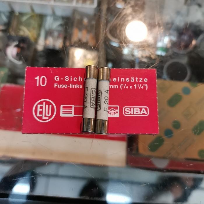FUSE SIBA 6.3X32MM F 20A