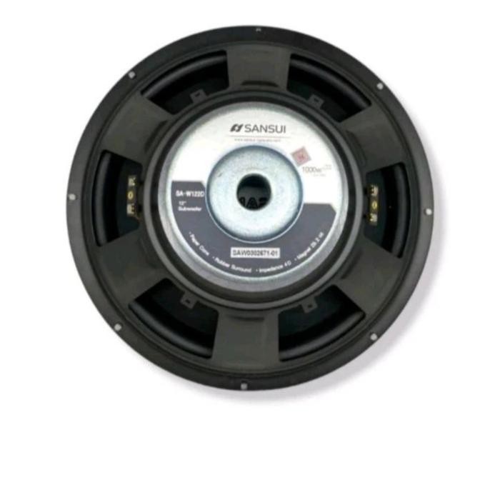 Subwoofer Sansui SA W 122D / Sub Sansui 12 Inch Mobil Universal