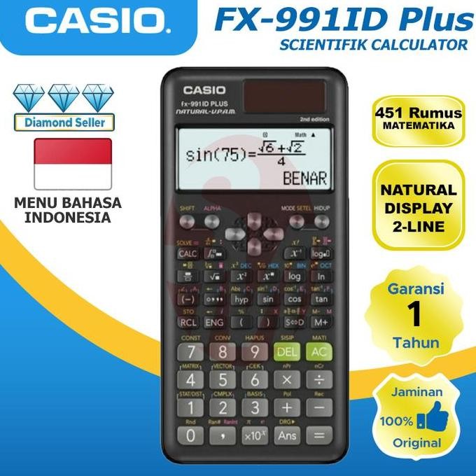 

Kalkulator Casio Fx 991 Id Plus