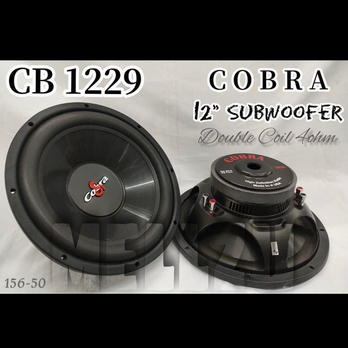 Subwoofer Cobra CB 1229 Original Subwoofer 12 inch Double Coil