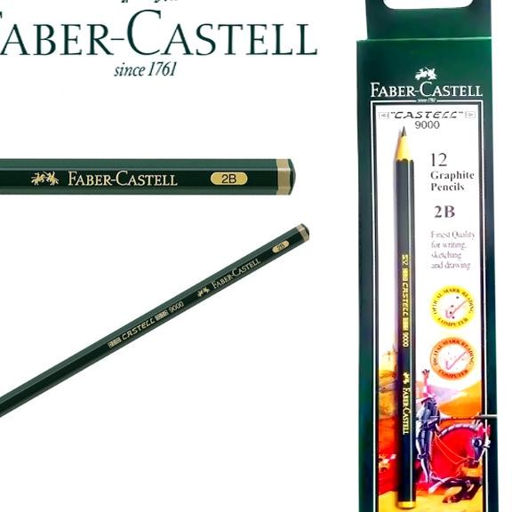 

Pensil Fabercastell 2B 12 Pcs 1 Pak