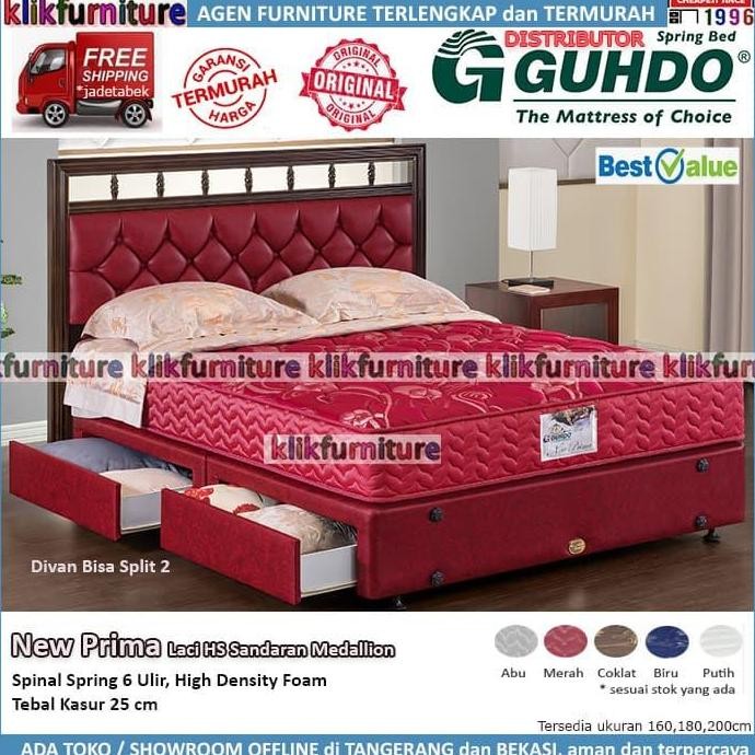 Guhdo New Prima Laci (Set 180X200Cm) Hs Medallion Springbed