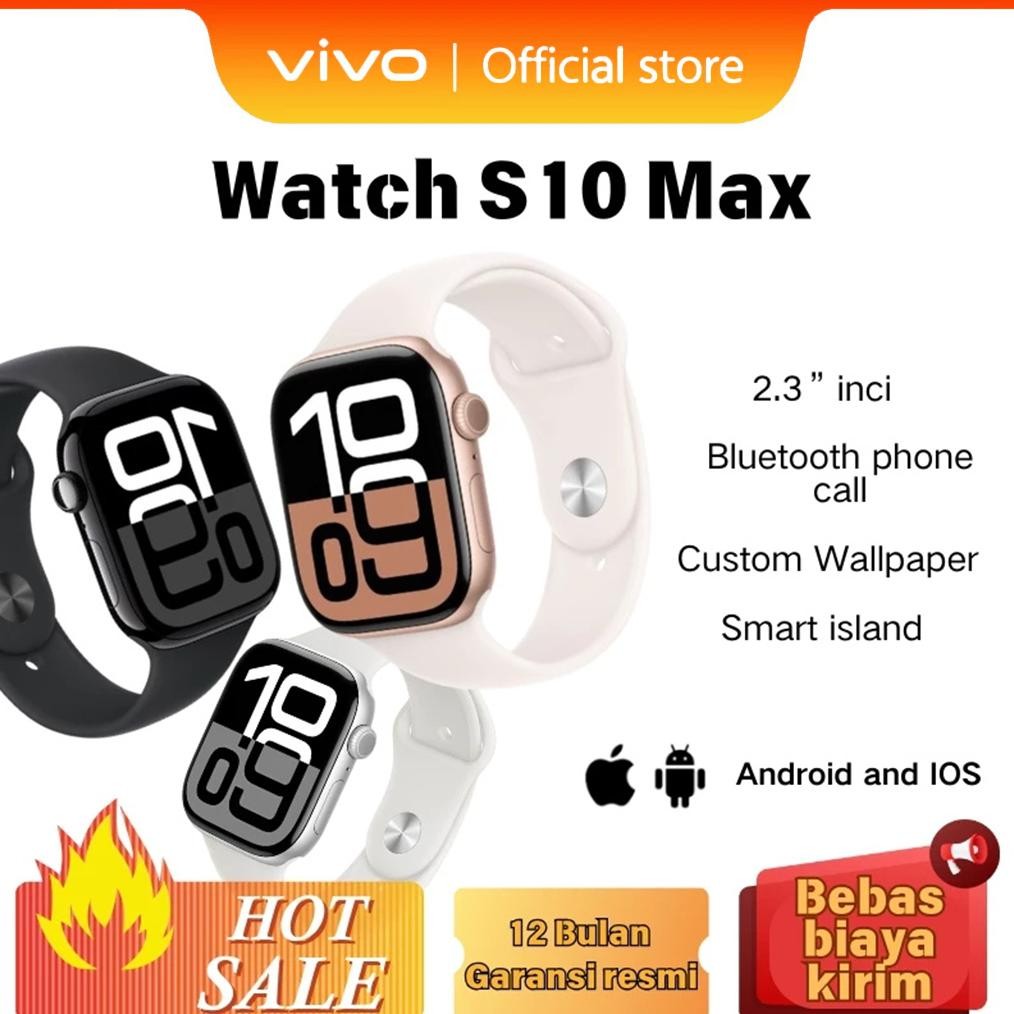 VIVO Series S10 Pro SmartWatch 2.3 inci HD AMOLED Display GPS NFC Bluetooth iphone Call Waterproof S