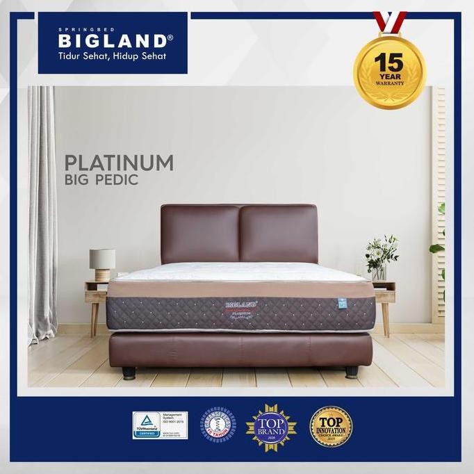 Bigland Springbed New Platinum Bigpedic - Kasur/Set