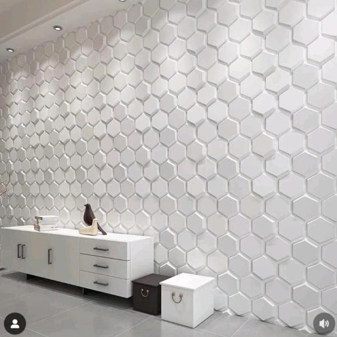 (Allthebest) PREMIUM 3D MOSAIC PANEL PVC / Wallpanel Wall Panel