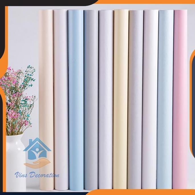 (Allthebest) WALLPAPER WALL STIKER STICKER POLOS DINDING TEMBOK LEMARI MURAH