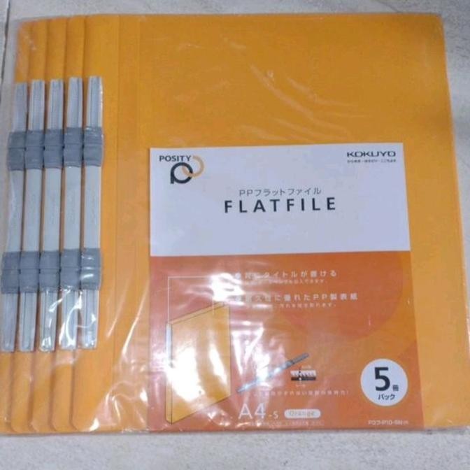 TERLARIS - Kokuyo Posity Flat File A4 - Isi 5 file