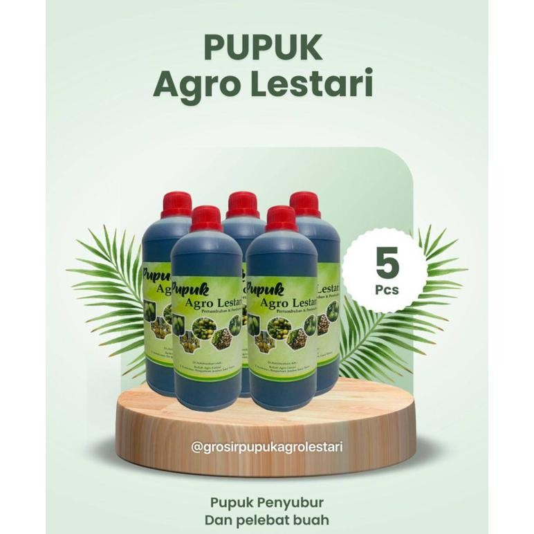 Sdn_12 Pupuk Agro Lestari 1 Liter Asli - Pupuk Organik Cair Penyubur Dan Pelebat Buah Sayur Tanaman 