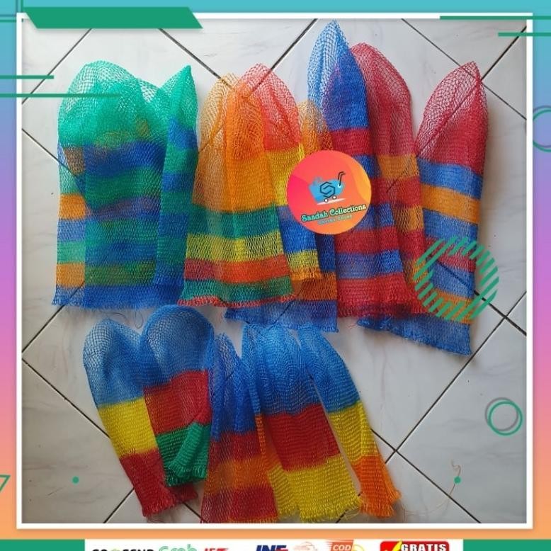 Jw_12 Seser Serok Jaring Ikan Lubang Kecil Rajutan Tangan Rapi Hj-64