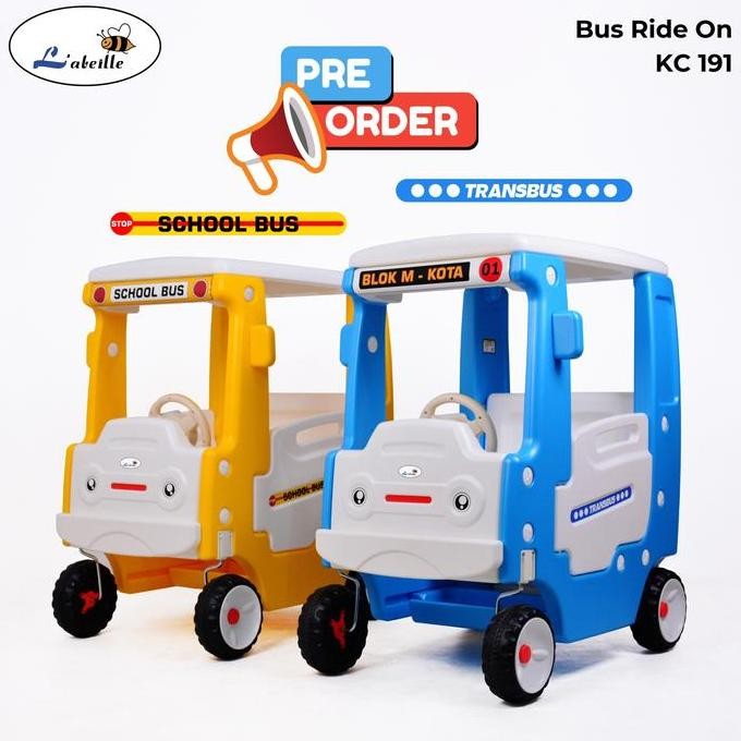 Diskon Mainan Tayo Lani Ride On Bus Roof Car Bisa Dinaiki Anak Edukasi