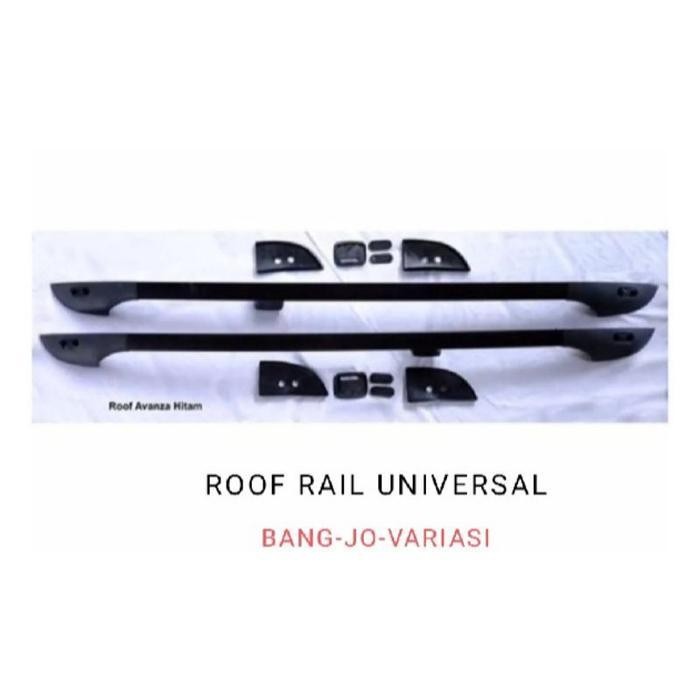 ROOF RAIL RAK/REL PALANG ATAS MOBIL UNIVERSAL, UNTUK SEMUA MOBIL,