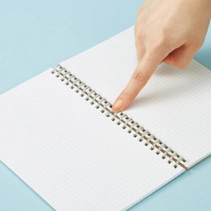 

TERLARIS - Kokuyo Softring Notebook Penott A5 Grid 70 Sheets