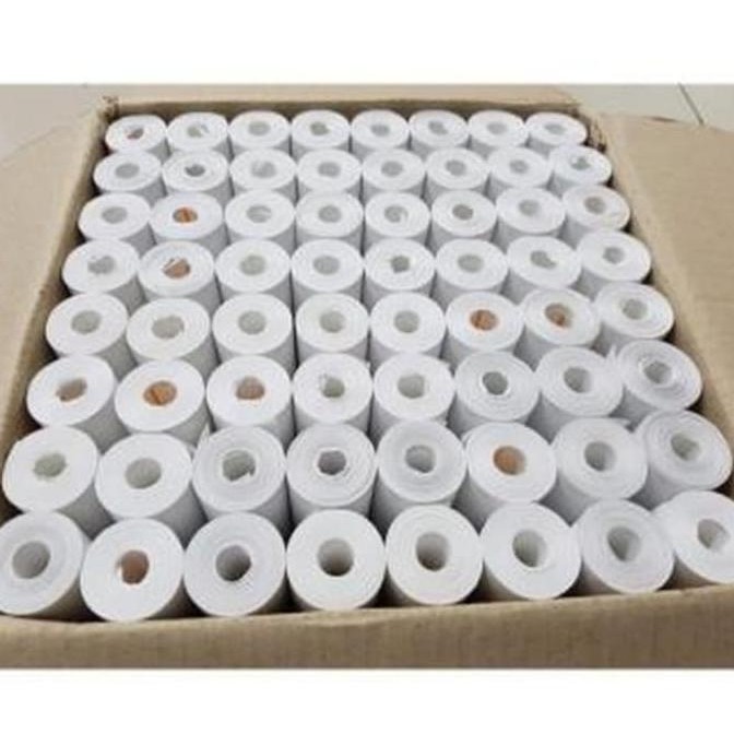 

Kertas Thermal Kasir Struk Roll 58x40 mm POS Receipt Printer 100 pcs