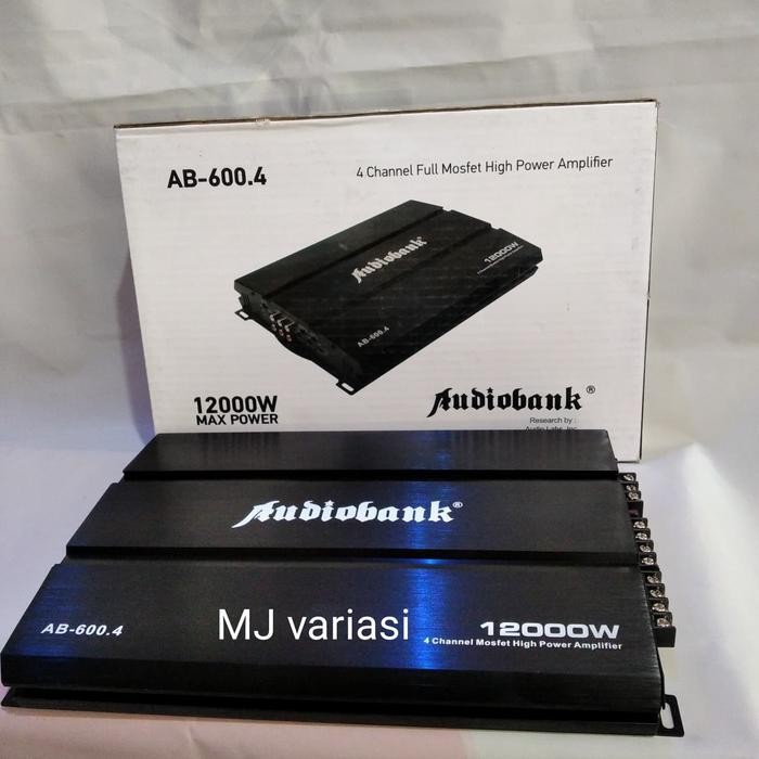 power audio mobil power amplifier 4chanel