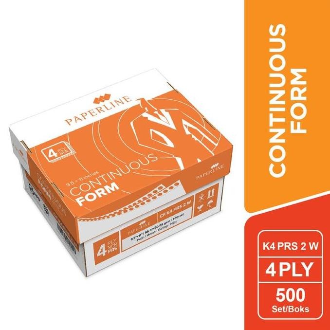 

Paperline Continuous Form K 4 PRS 2 W