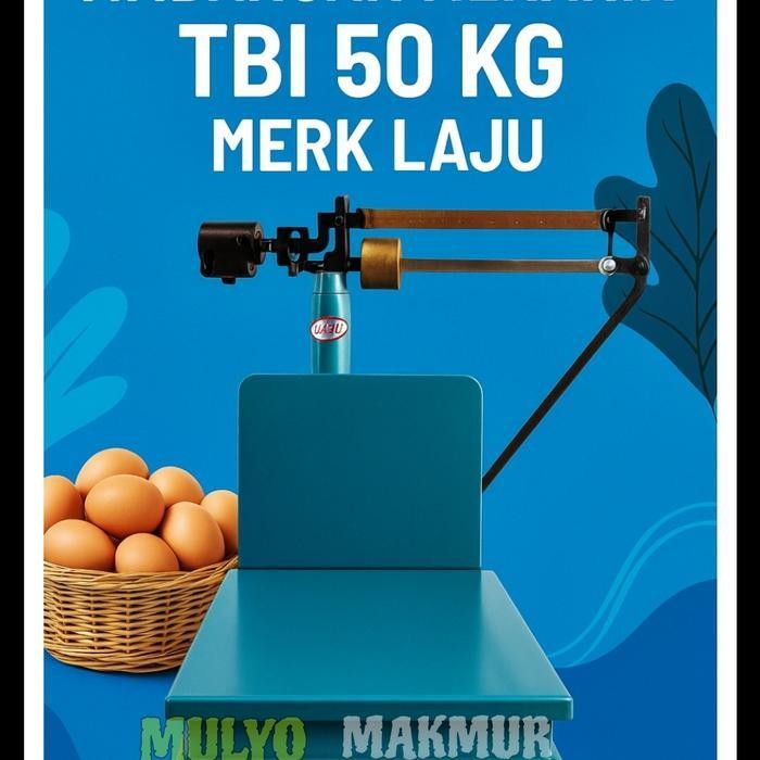 ATS TIMBANGAN MEKANIK / MANUAL TBI 50 KG MERK LAJU