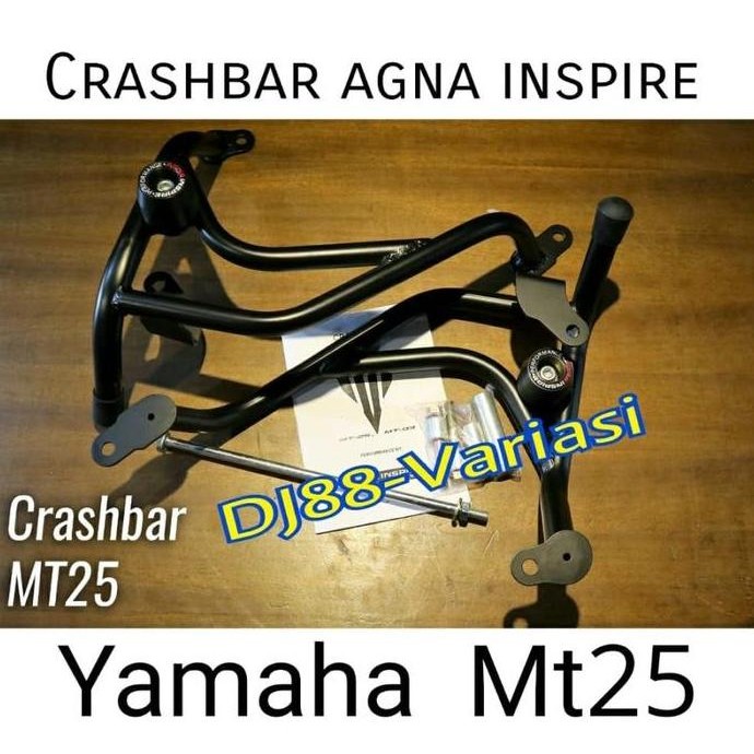 Crashbar Agna Mt25 Body Slider Mt25 Pelindung Mesin Engine Guard Body