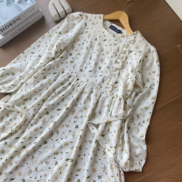 Dd Gamis Premium Ayumi Dress Crinkle Motif