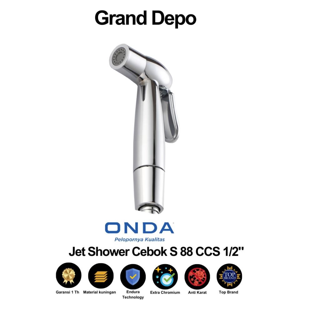 Terlaris Onda Jet Shower S 88 Ccs / Shower Cebok Onda S 88 Ccs / Shower Cebok Onda