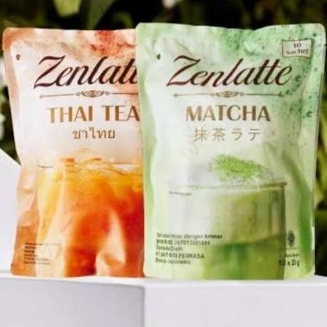 

Zenlatte Thai Tea Pouch / Zenlatte Matcha / Zenlatte Teh Tarik (Mine)