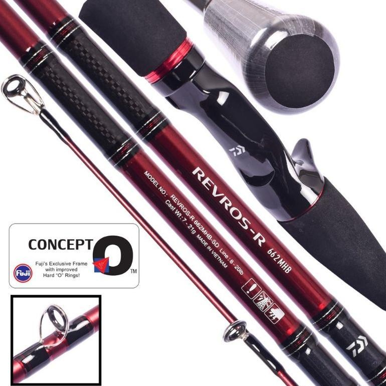 Terlaris Joran Daiwa Revros-R 2018 | Spinning | Baitcasting