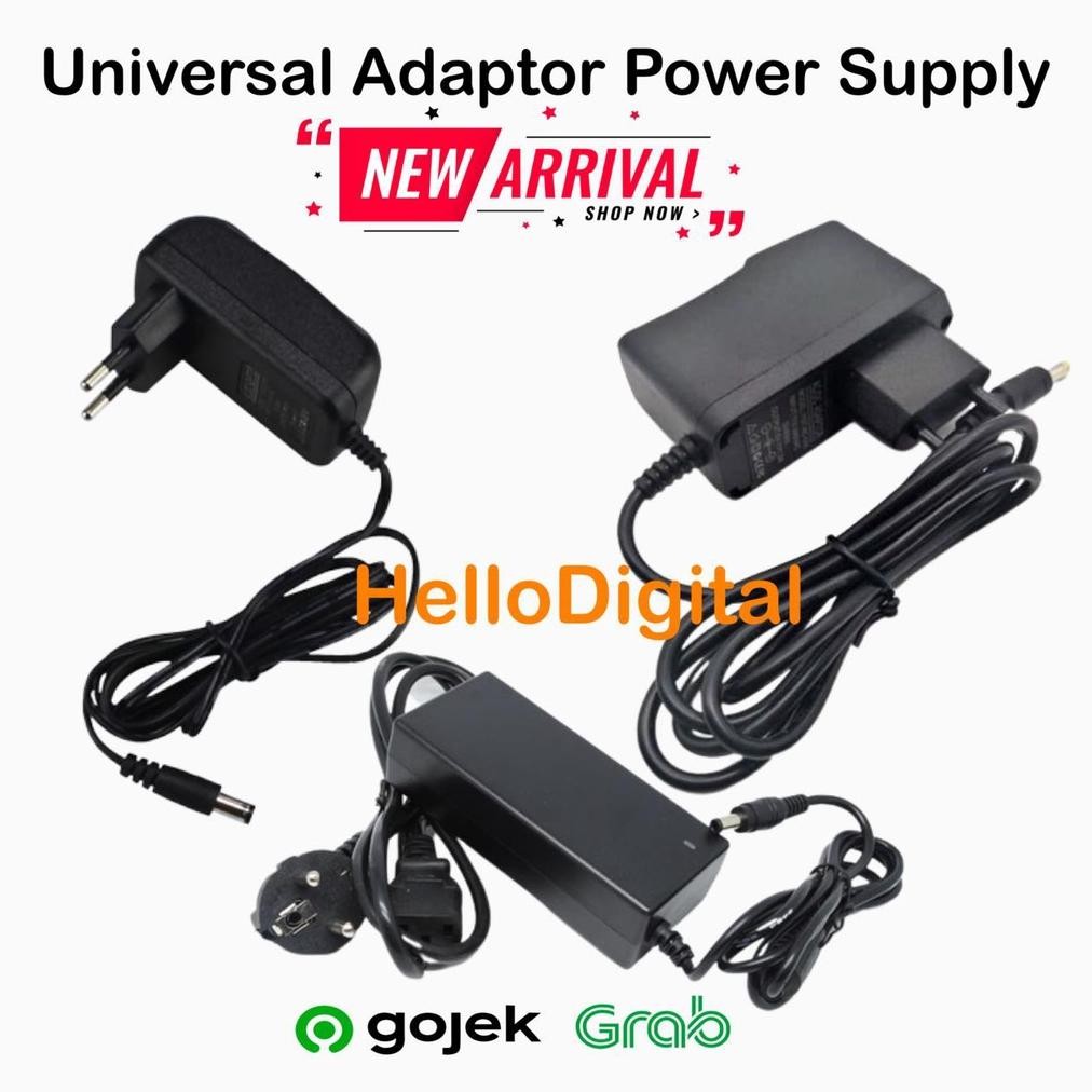 DB256 }} Adaptor 12V 1A / Adaptor 12V 2A / Adaptor 12V 5A / Adaptor 5V 2A