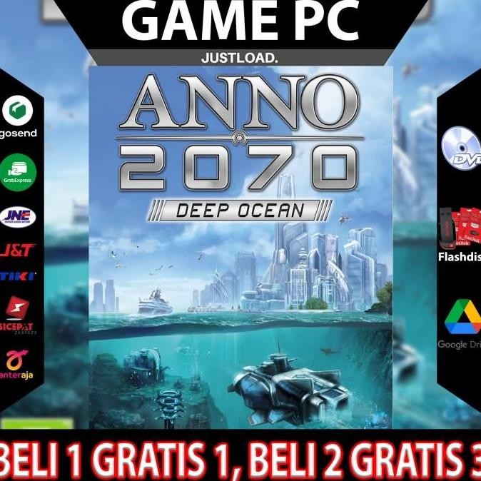 Terbaru ANNO 2070 DEEP OCEAN PC GAME PC KOMPUTER LAPTOP GAMING TERMURAH justl04 Juara