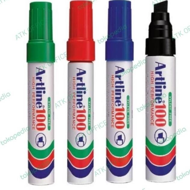 

Spidol Artline 100 Permanent Marker Jumbo Original Ek 100 @1 Pcs