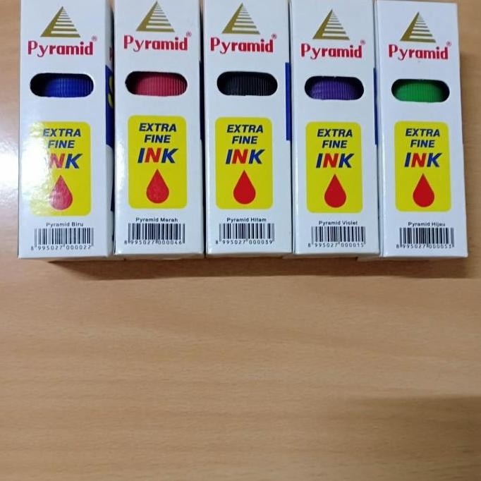 

Paket Hemat Tinta Stampel Pyramid 50Cc. 1 Box Isi 12 Pcs