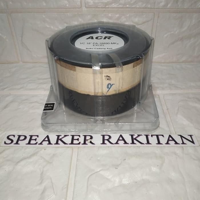 Voice Coil Speaker ACR 18 inch PA-18890 MK4 Exellent Terbaru Berkualitas