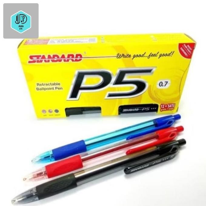 

Pulpen Standard P5 0.7 Mm / Standard P 5 (1Pak) +