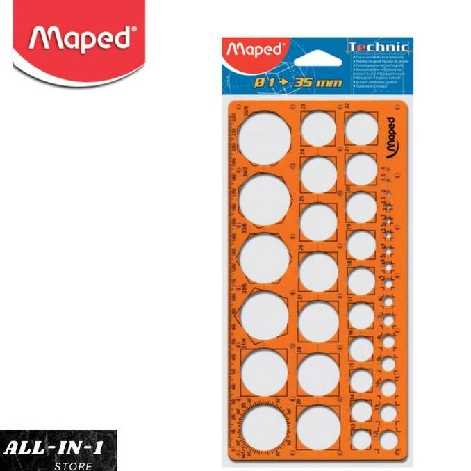 

Penggaris Circle Templates - Maped