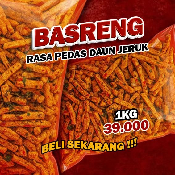 

COD Basreng Original Pedas Daun Jeruk Viral 1KG Cemilan Sultan Cianjur Snack Sajodo Harga Terbaik