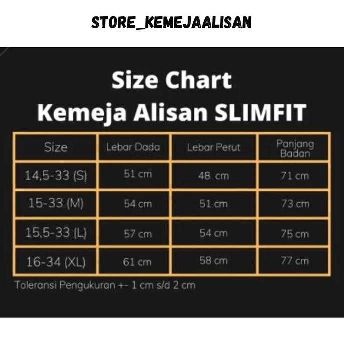 KEMEJA ALISAN BATIK LENGAN PANJANG SLIMFIT SEMUA VARIAN FORMAL KATUN