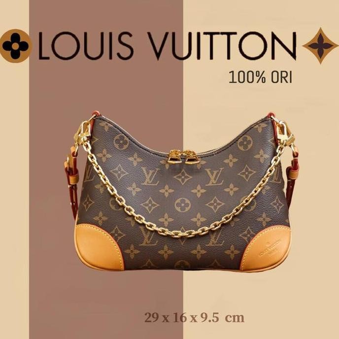 [100% Authentic/Box + Dust Bag] Lv Boulogne Tas Selempang & Bahuwanita /Ransel Wanita