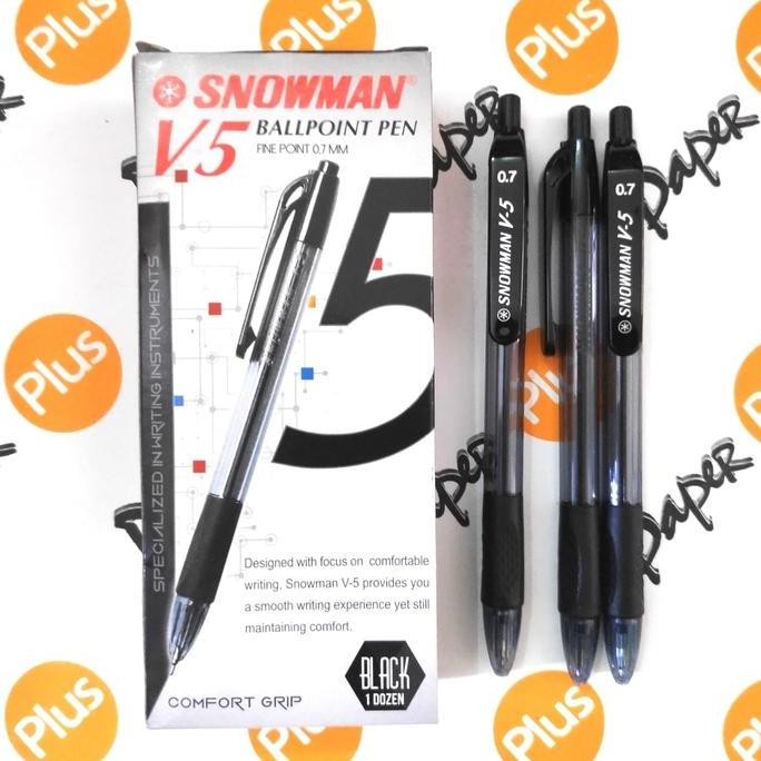 

Pulpen / Ballpoint Snowman V5 (12Pcs)