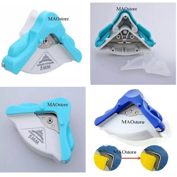 

Hot Sale! Pemotong Kertas Foto Craft Diy Corner Round Sudut Bulat 5Mm