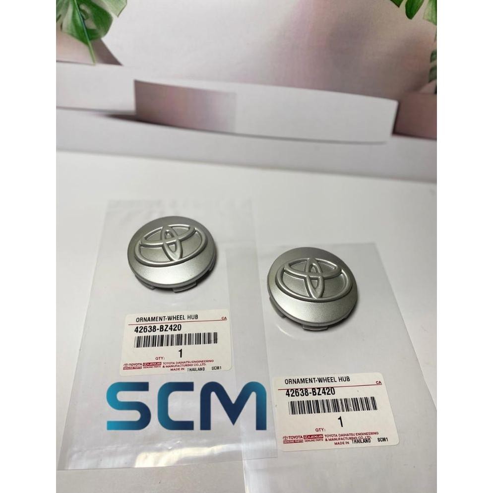 Tutup Dop Velg Roda Avanza All New Rush Velos Original 42638-BZ420 SCMSUKUCADANGMOBIL