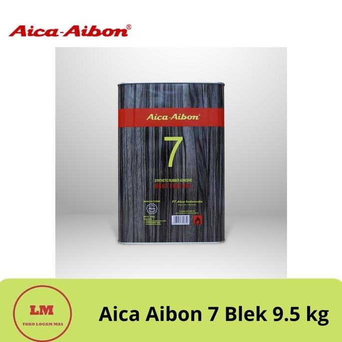 Promo AICA Aibon 7 Blek Lem Kuning HPL Triplek Vinyl - 9.5 kg COD