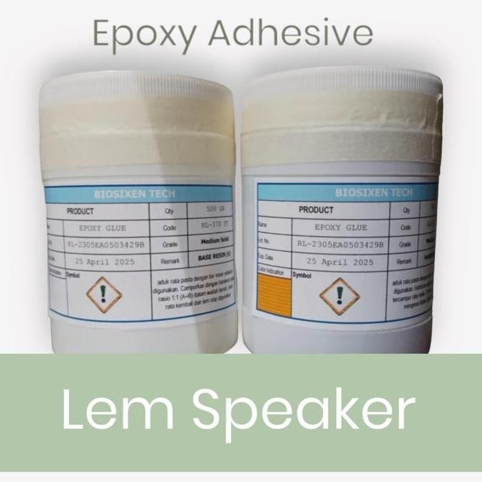 Promo Lem Epoxy Speaker untuk Reparasi Merekatkan Spul Ke Daun Speaker Kuat Kering 5-15 Menit Resin 