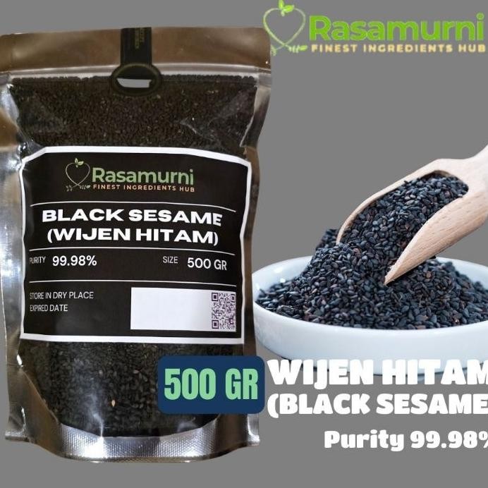 

Wijen Hitam Bla Sesame Natural Gr