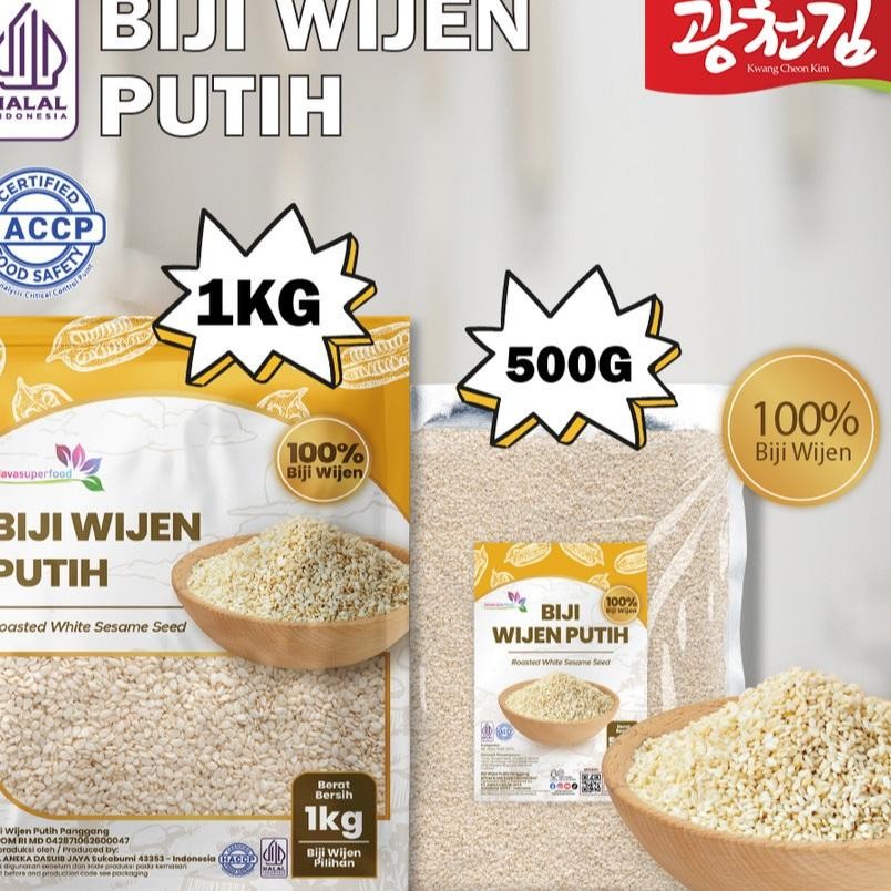 

Halal Wijen Putih 1Kggr White Sesame Seeds
