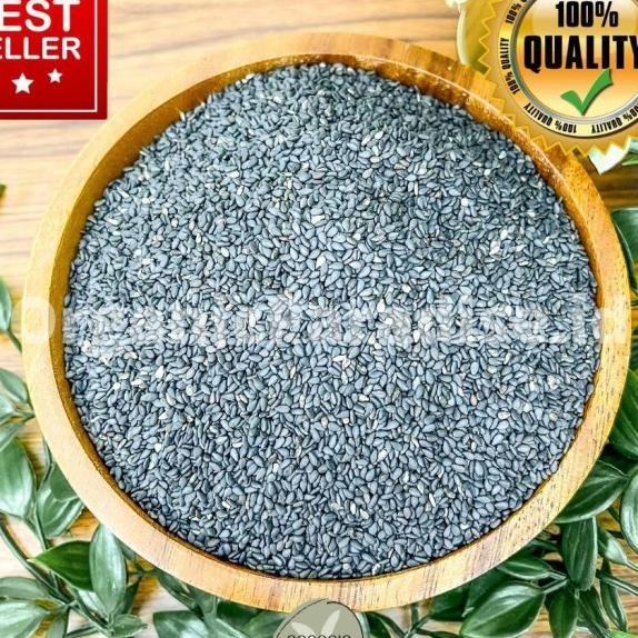 

Wijen Hitam Bla Sesame Gr Quality Organic Paradise
