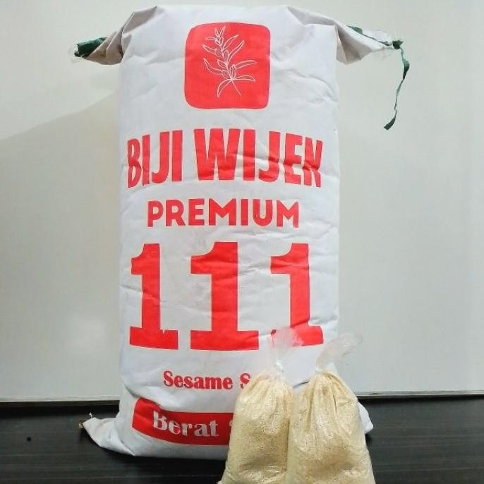 

Wijen Putih Bagus Biasa 111 Repa Gr 250Gr